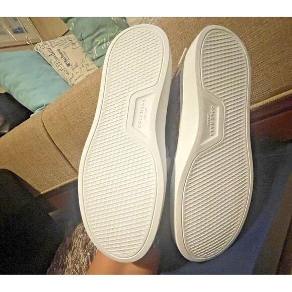 Cole Haan Grand Pro Rally Pink Faux Exotic Print Leather Shoes Women's Size 6 - Picture 12 of 13